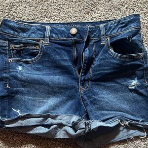 Dark Denim shorts American Eagle